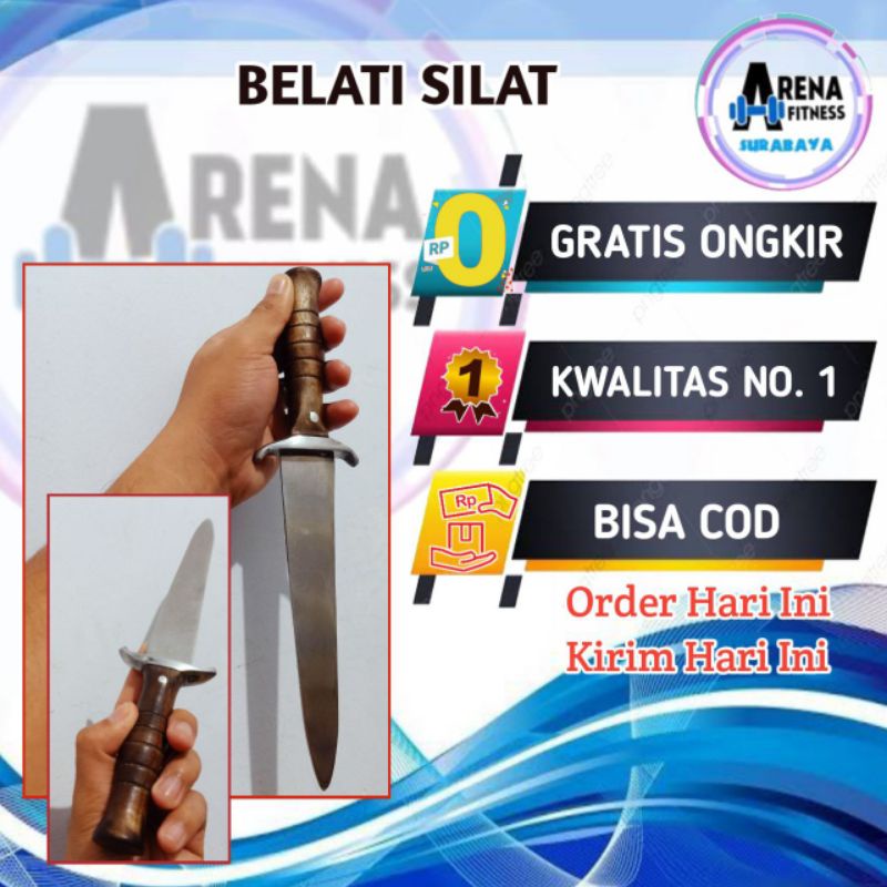 Belati Stainles pencak silat Belati silat Belati Seni belati ganda silat belati latihan pencak  sila