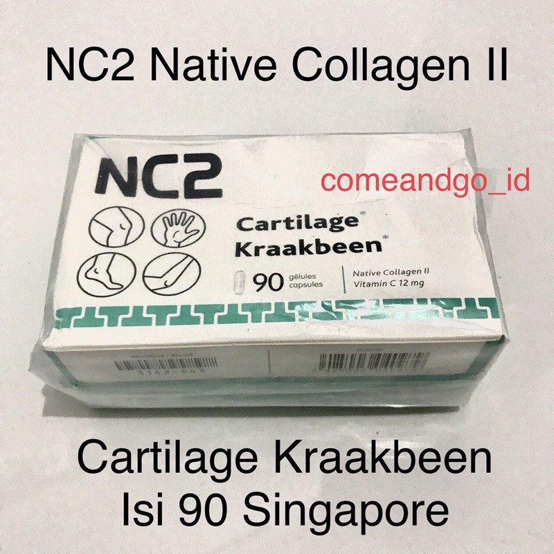 Trenker NC2 Native Collagen II Cartilage Kraakbeen, 90caps Singapore