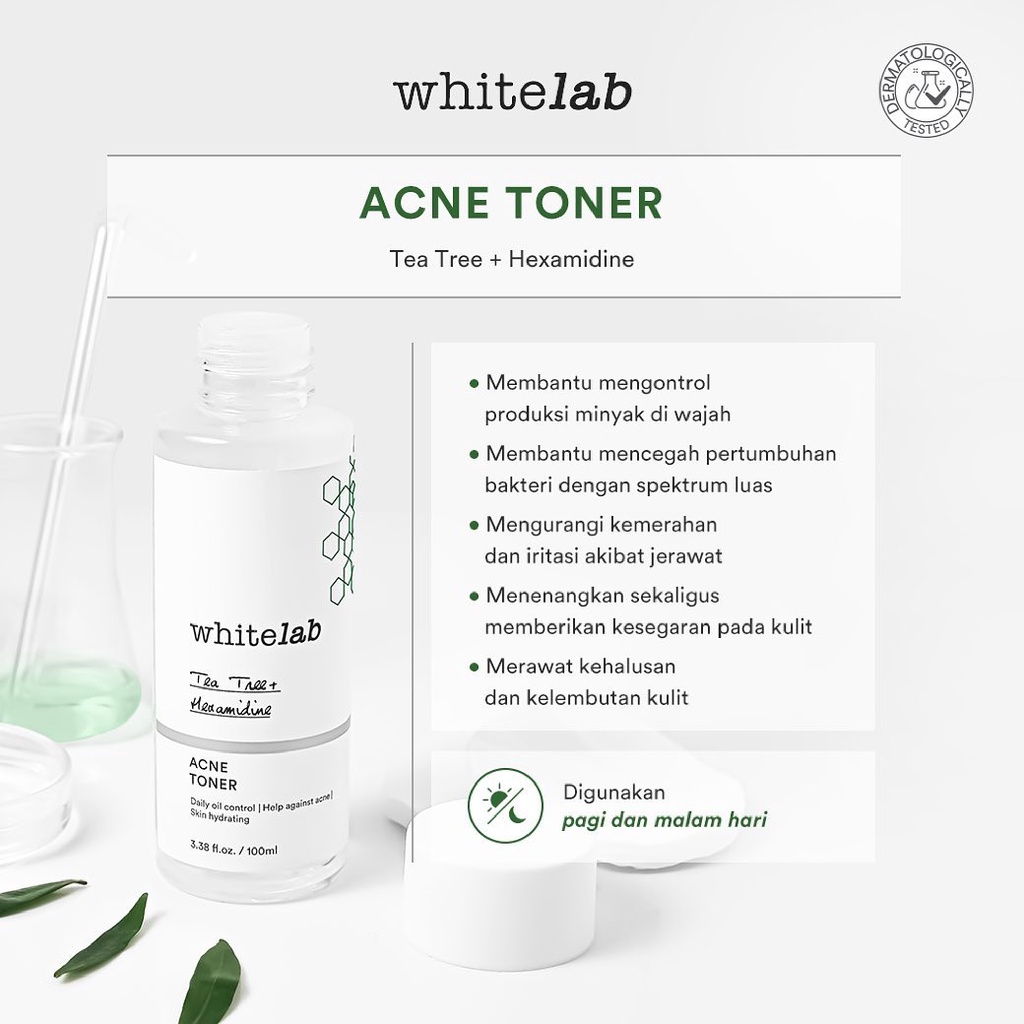 Whitelab Koleksi Toner Wajah | Exfoliating - Soothing Toner