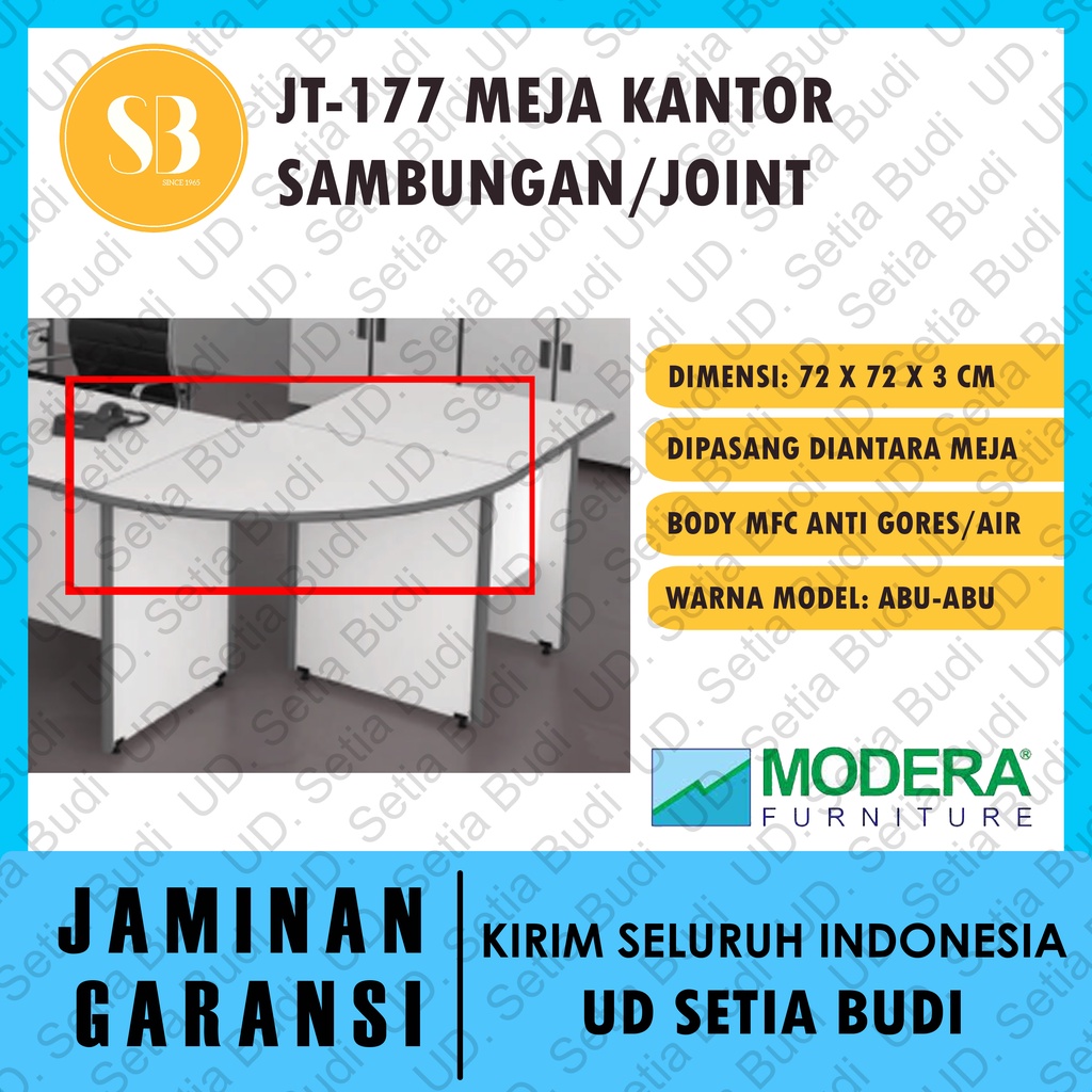 Meja Kantor Sambungan / Joint Modera JT-177 M-Class