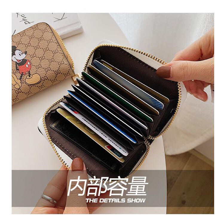 TASHAPPY EL 4062 DOMPET KARTU wanita import model korea supplier tas import MOTIF MICK BQ2860