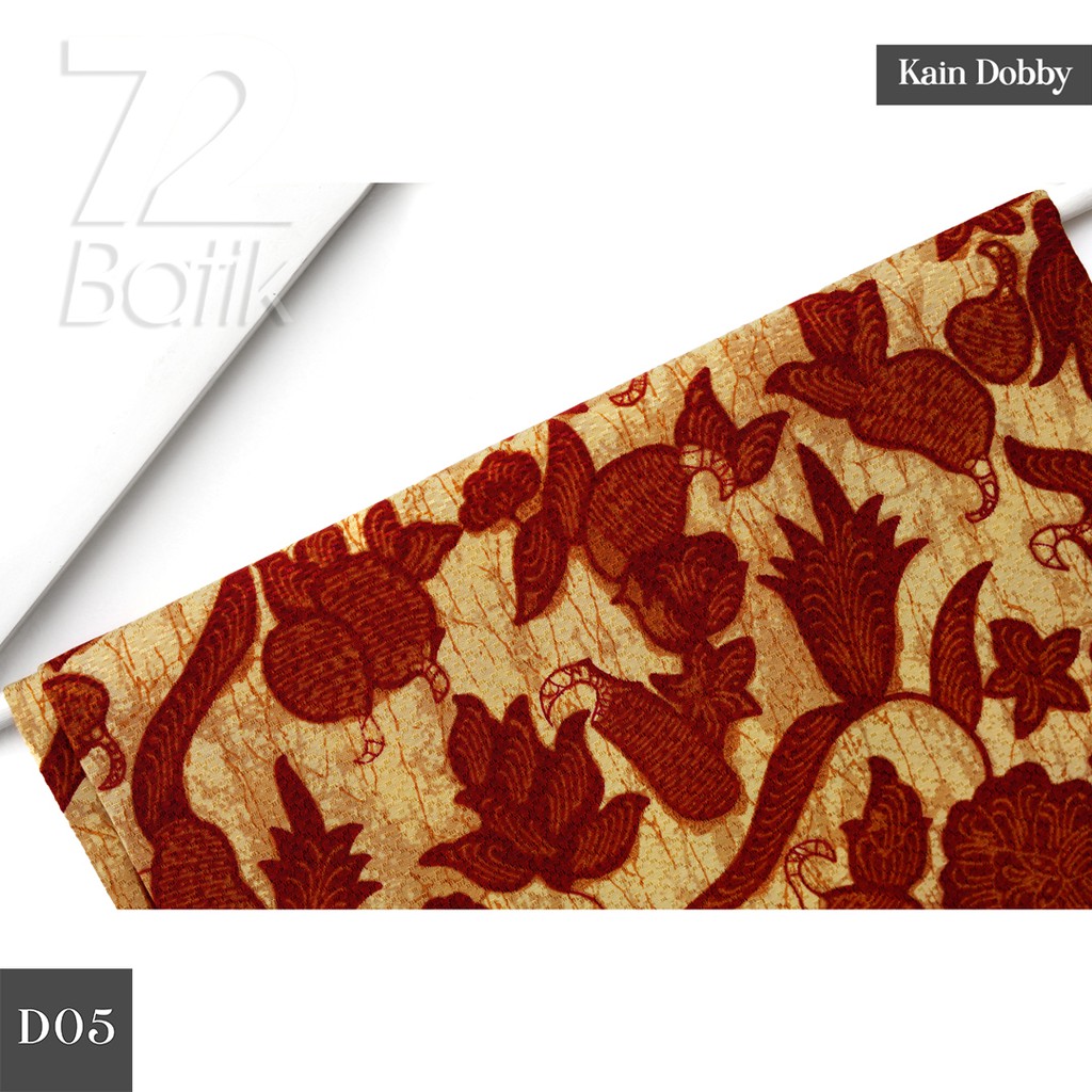 KAIN BATIK PREMIUM Bahan Dobby Motif Godong Tibo Warna Merah Abang 728203 Cap 72 Jarik Jarit Samping Kebat Panjang Batik Dobby Modern Premium Bahan Seragam Batik Pernikahan Kantor Keluarga Murah Kamen Jadi Batik Bali Lembaran