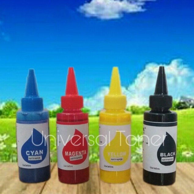 Tinta ArtPaper MH-Ink Japan For Canon Epson HP High Quality Pekat COLOR CMYK 100ml