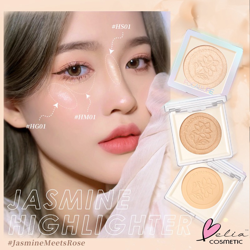 ❤ BELIA ❤ FOCALLURE Shimmering Skin Highlighter FA234 | Highlighter Pressed | Shimmering | BPOM