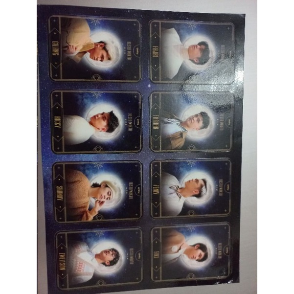 HOLOGRAM STICKER RESTU WAKTU UN1TY (MERCH STIKER RESTU WAKTU UN1TY) - Merchandise UN1TY