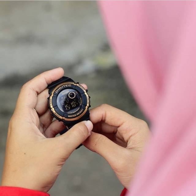 Jam tangan wanita digitec sport original