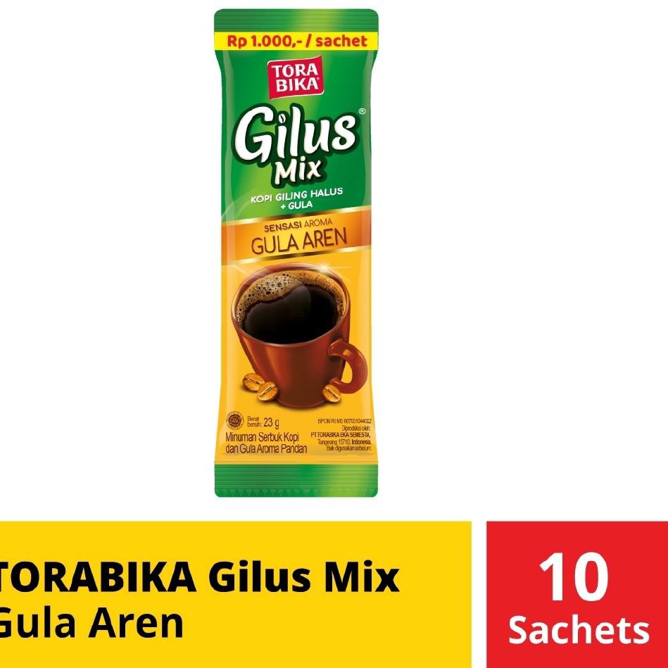 

Bayar Di Tempat DIQD Torabika Gilus Mix Gula Aren 10 Sachets @23 Gr MNS Jual