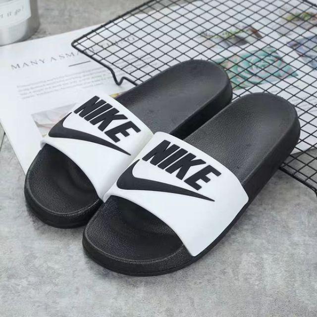SANDAL PRIA WANITA SLOP GRADE ORIGINAL NIIKE BENASSI SWOOSH TERLARIS-PUTIH