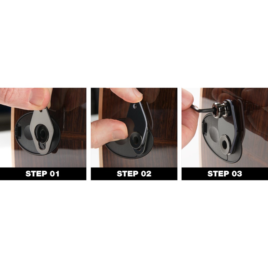 MUSIC NOMAD Acousti-Lok Strap Lock Adapter for TAYLOR® Guitars