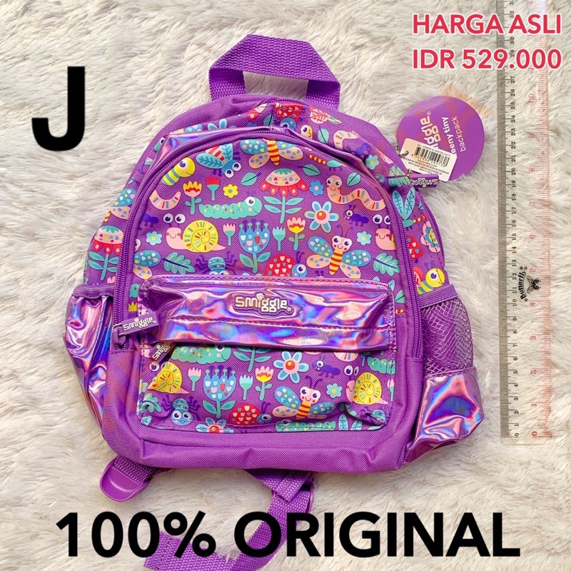 TAS SEKOLAH RANSEL ANAK BACKPACK SMIGGLE DIJAMIN ASLI ORIGINAL 100% BUAT PLAYGROUP TK SD SMP