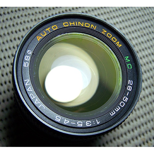 lensa manual CHINON 28-50mm f3.5 - mount PENTAX -- seger *00035*