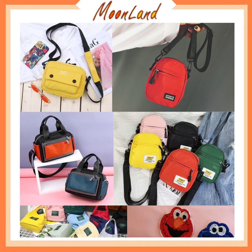 MoonLand Tas Selempang Wanita Mini Motif TS05