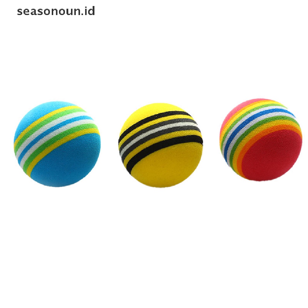 【seasonoun】 50pcs Foam Golf Balls Hot Sponge Indoor golf Practice ball Training Aid .
