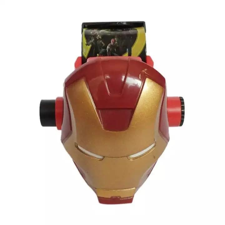 New Item! JAM TANGAN ANAK LAKI LAKI AVENGERS IRON MAN DIGITAL PROYEKTOR JUMBO Baru!