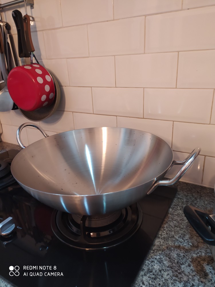 Wajan Bima Asian Wok D36cm, Bima Chefs Sus 304