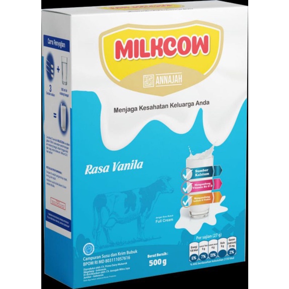 

Milkcow Susu Gemuk BPOM Susu Penggemuk Full Cream Aman Hala
