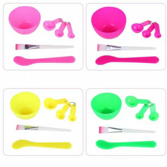 MANGKOK MASKER SET DIY 4 IN 1 / MASK BOWL SET