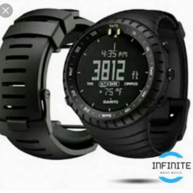 JAM TANGAN SUUNTO HITAM