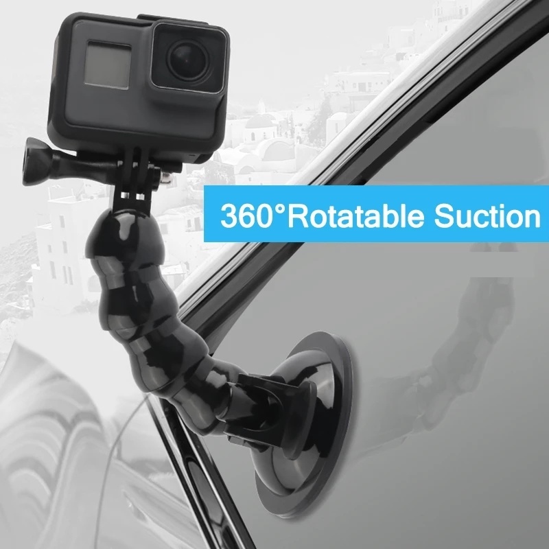 Adapter Suction Cup Kaca Depan Mobil Universal Untuk Kamera Action Dji Osmo Gopro