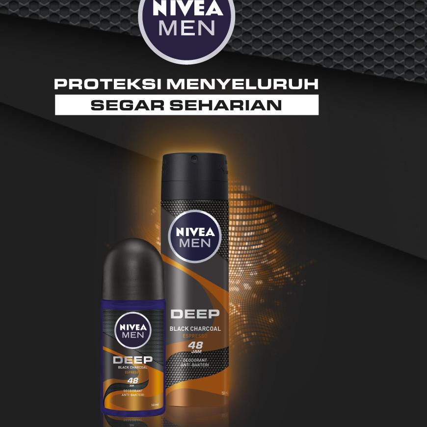 ((COD)) NIVEA MEN Deodorant Deep Espresso Spray - 150 ml [86]
