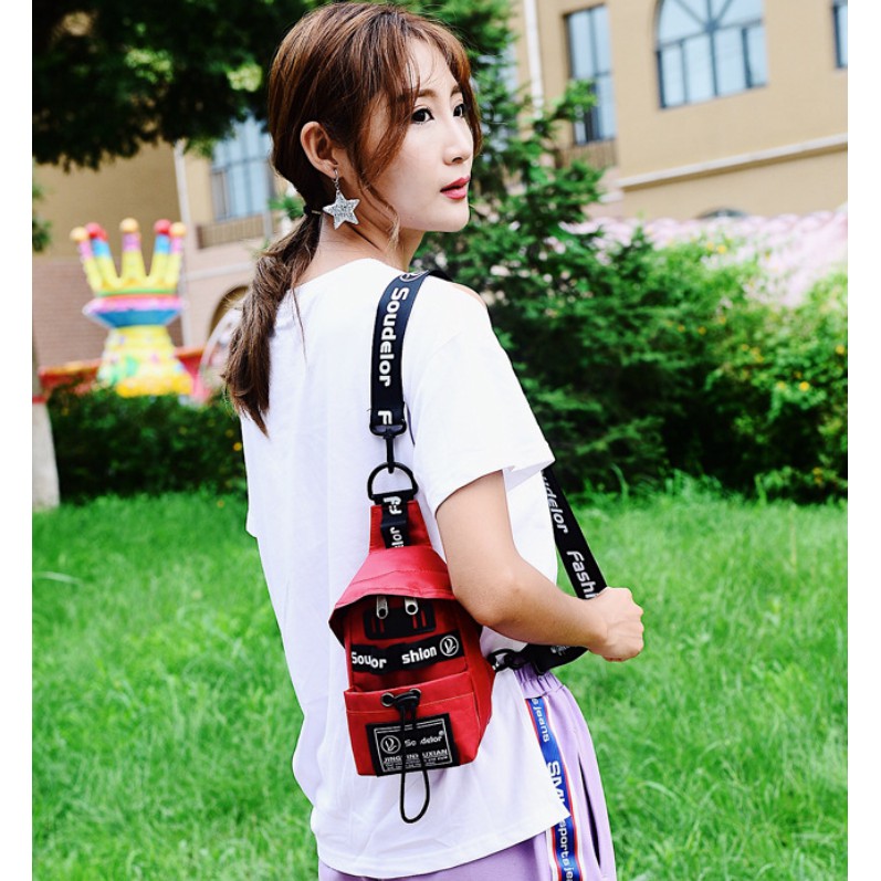 Grosir - T115 Waist Bag Soudelor / TasSlempang / Tas Wanita /  Slingbag / Tas Fashion / Import Batam