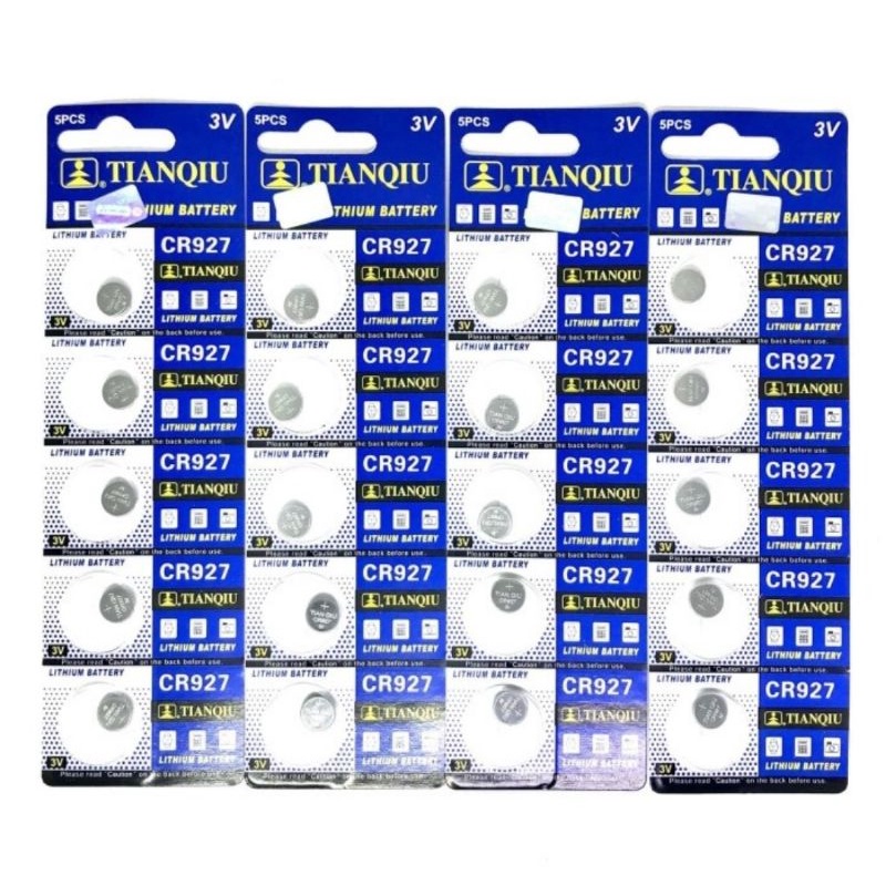 Baterai kancing CR 927 CR927 BUTTON CELL #38 batre batrei battery