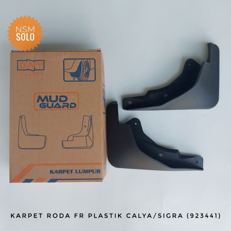 Karpet Lumpur / Roda / Mud guard Depan Calya Sigra 2016 up