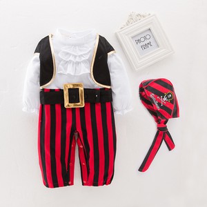 Pirate romper bayi anak balita kostum baby costum jumper bajak laut