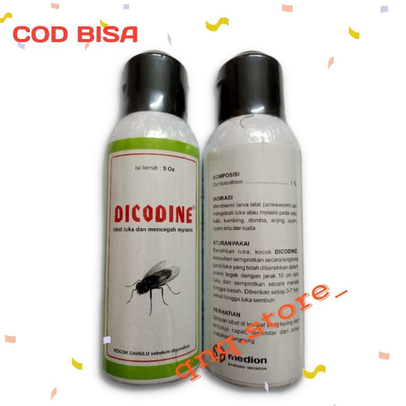 dicodine mirip gusanex obat lalat sapi belatung myasis koreng koreb gudik