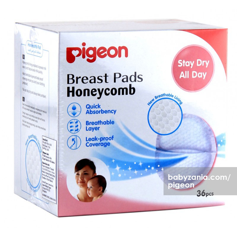 Breastpads Pigeon Honeycomb isi 36