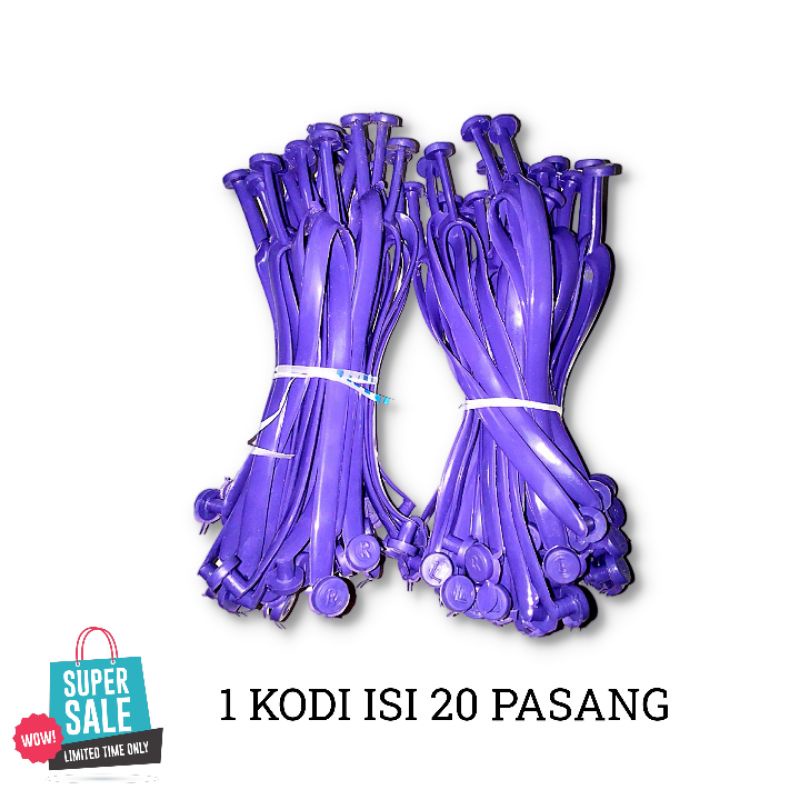 Tali Sandal Jepit Wanita 1 KODI ISI 20 PASANG SRAMPAT TALI SENDAL JAPIT TERMURAH TERLARIS