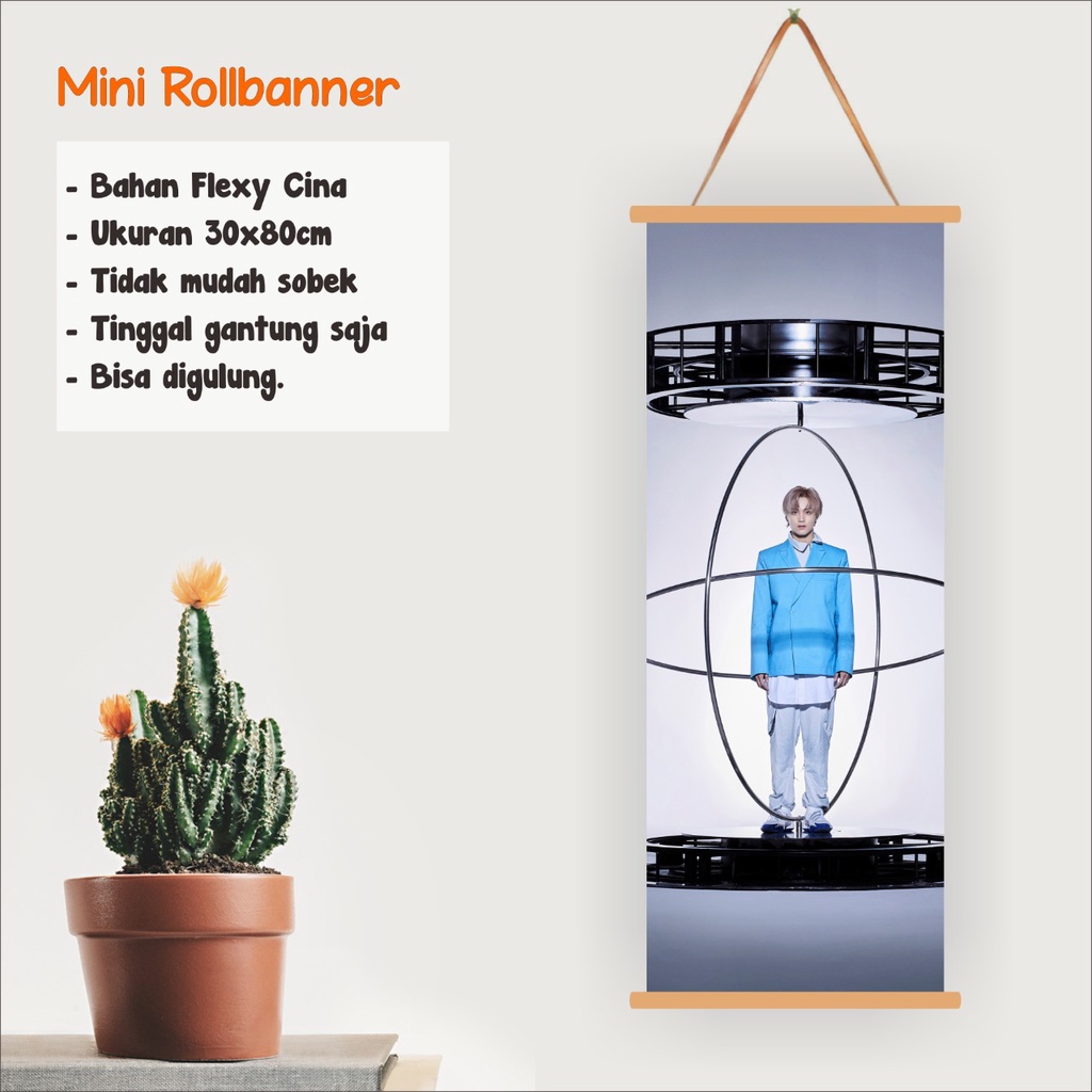 MINI ROLL BANNER NCT 2021 HAECHAN