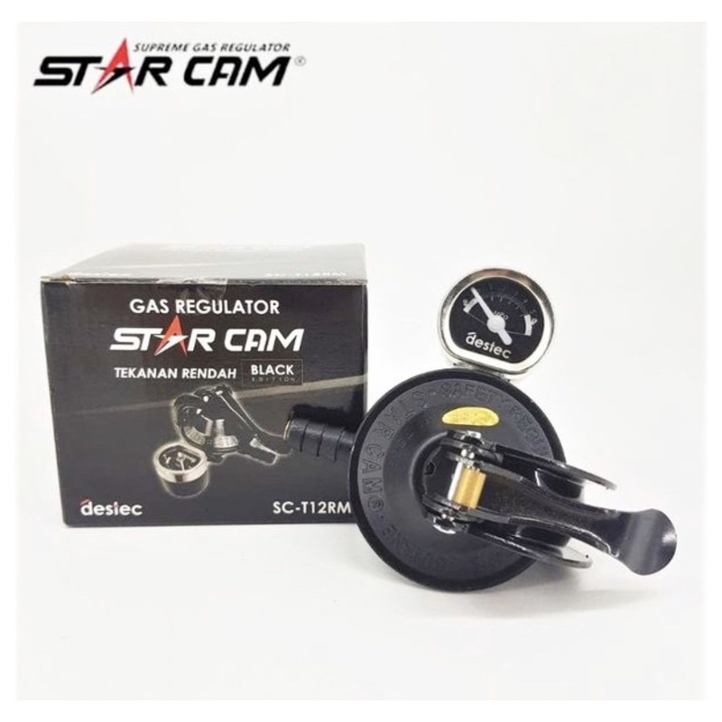 REGULATOR STARCAM METER SE 203 M / REGULATOR TABUNG GAS TEKANAN RENDAH