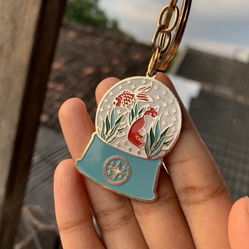 SHINee Enamel Keychain Crystal Ball