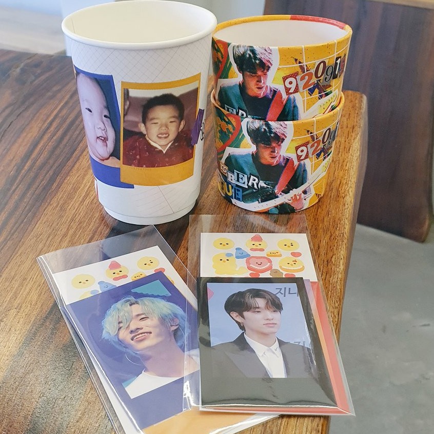 [READY STOCK] CUPHOLDER & PAPERCUP DAY6 JAE BIRTHDAY BY @ouvert_planet