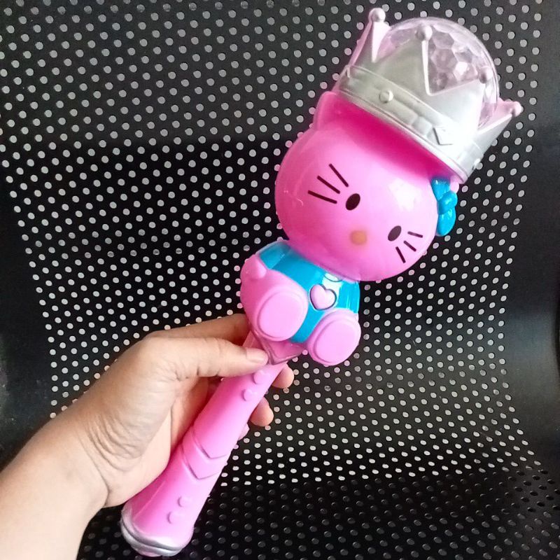 Mainan Tongkat Lampu Hello Kitty Lampun Disco 258