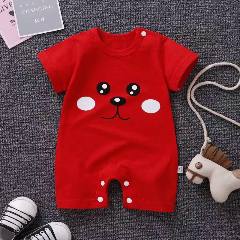 LittleAaron JUMPER IMPORT PENDEK baju bayi imut lucu jumper bayi pendek import