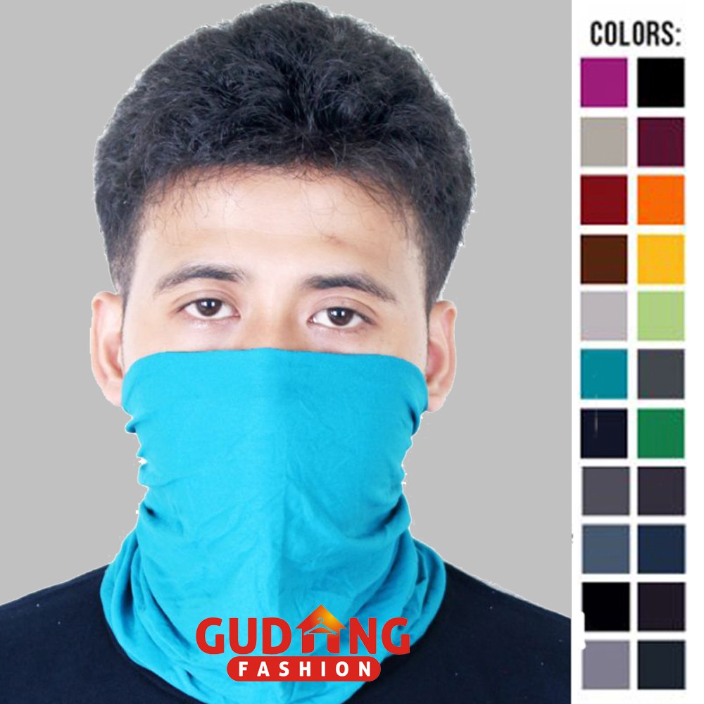 Masker Motor dan Masker Serbaguna Banyak Pilihan Warna - MTR (COMB)