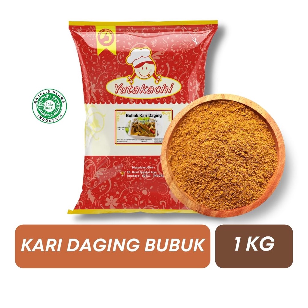 Bumbu Kari Daging Premium 1Kg | Indian Curry Powder | Bubuk Kare Halal | Pusat Bumbu