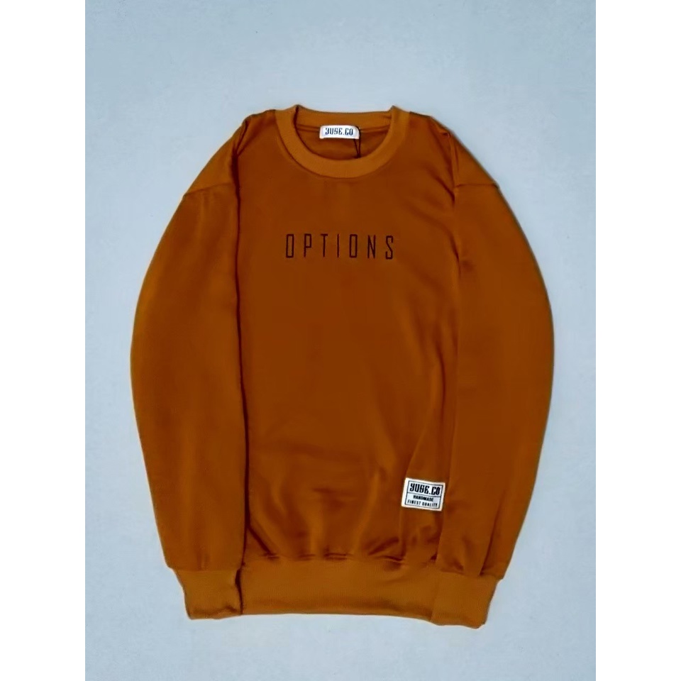 Sweater crewneck distro unisex options kunyit