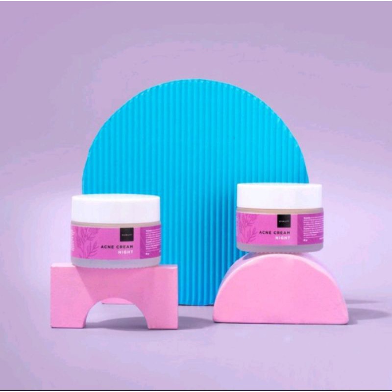 SCARLETT ACNE DAY SCARLETT ACNE NIGHT