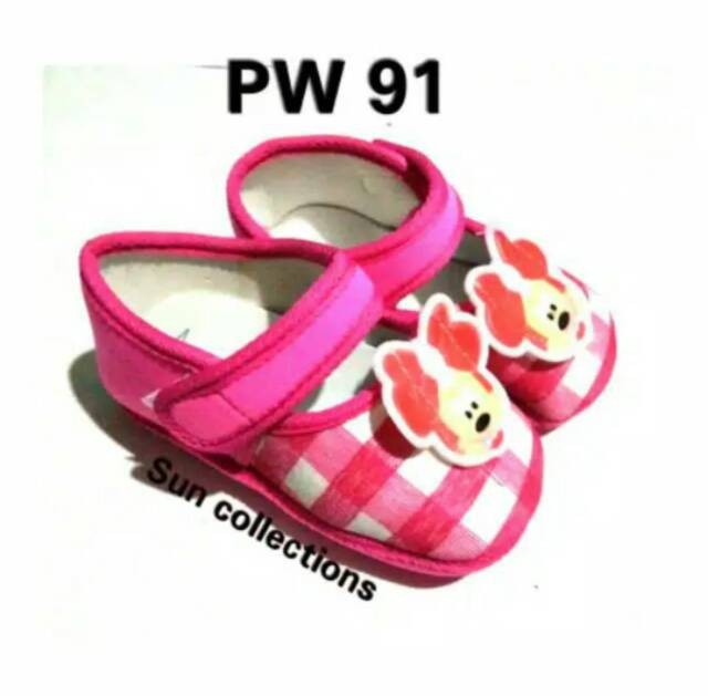 Prewalker Baby / Sepatu Bayi Karakter motif Lucu 40 Pasang 1Kg