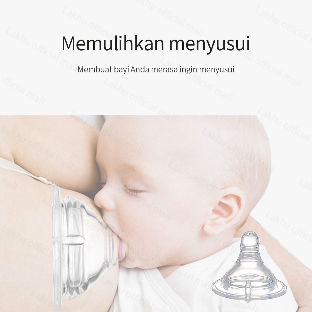 Lakhu 5cm dot wide neck/dot bayi empeng bayi silikon bpa free