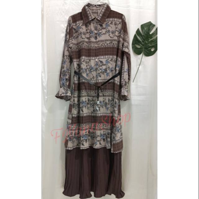 Gamis Set Rok Gratias/Gamis Gratias/Dress Gratias/Dress Terbaru/Trend Fashion