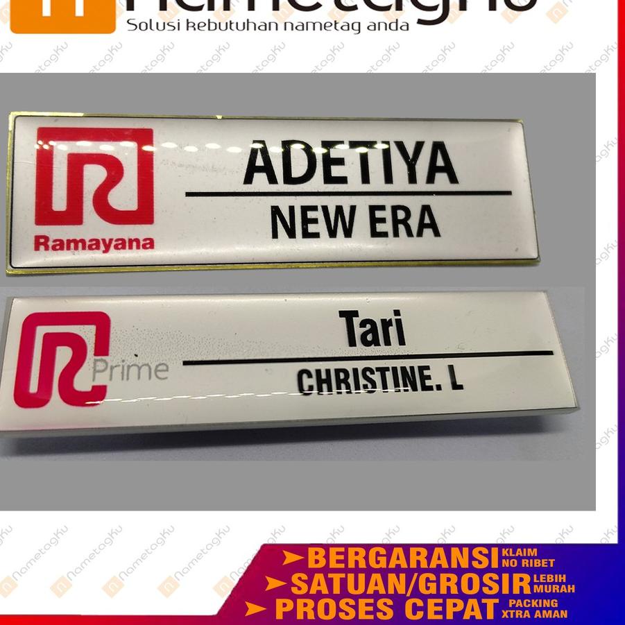

❣[Termurah dan terbaik >>]Papan Nama /Nama Dada /Nametag /Ramayana