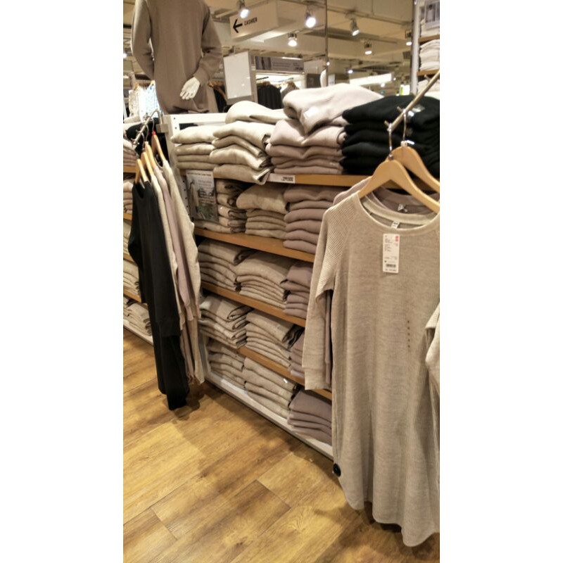 DRESS WAFFLE UNIQLO SALE