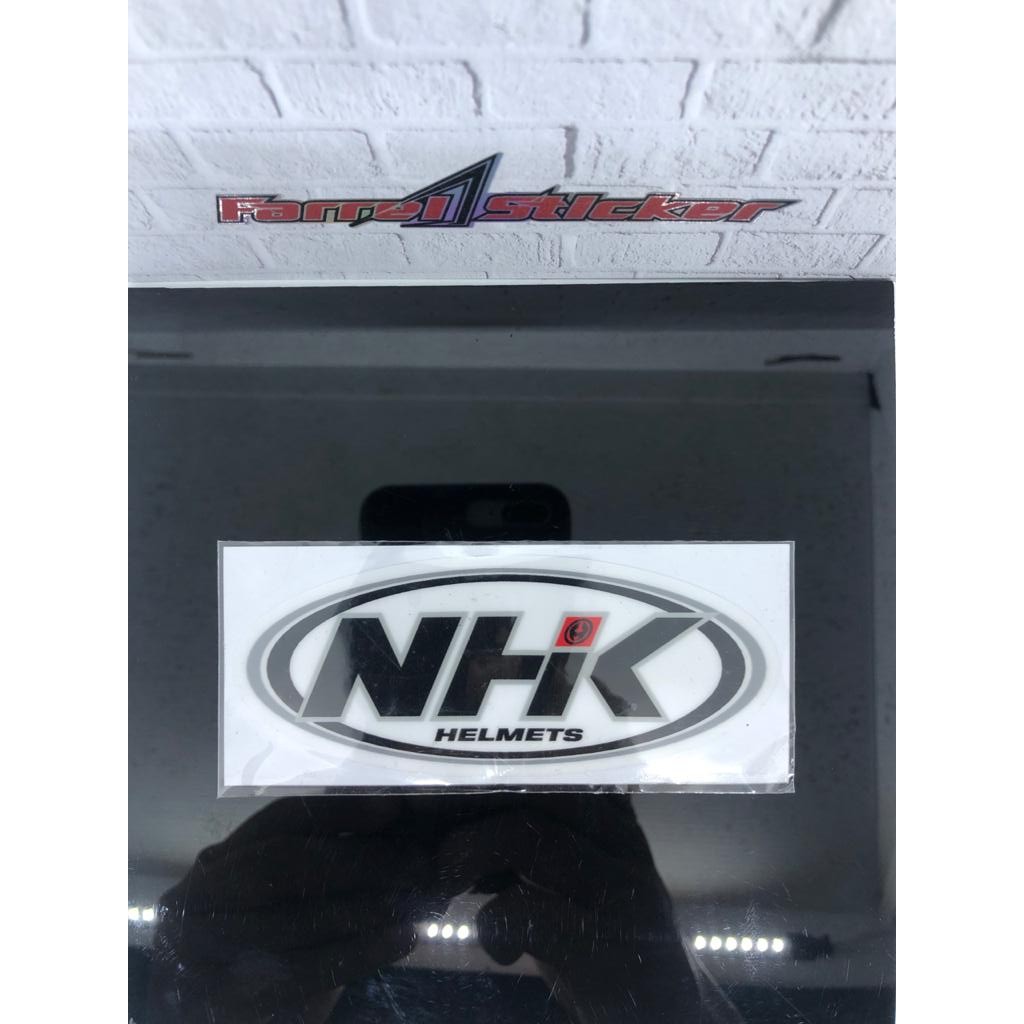 Stiker helm sticker helmet nhk 2 oval