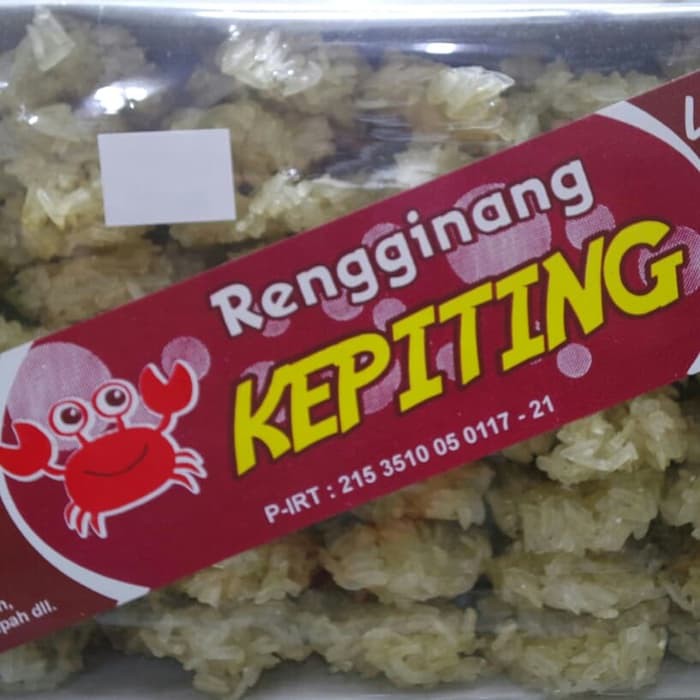 

Rengginang Rasa Kepiting Pelangi Sari 480gram