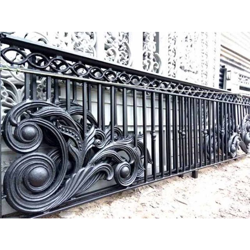 Jual mahkota piala plat besi 2muka 50x70cm ornamen pagar besi wajik