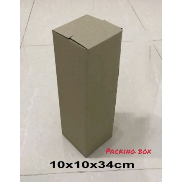 

kardus ukuran 10x10x34 cm box packing/aksesoris dll ST